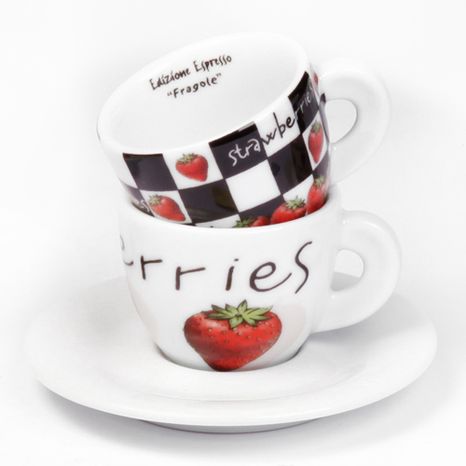 Cappuccino šálky Ancap FRAGOLE set C 2ks