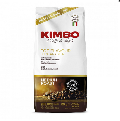 Kimbo Top Flavour zrnková káva 1kg
