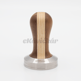 Lelit Tamper PLA471W | 57.35 mm | Bicolor Wood