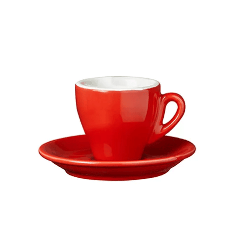 Milano espresso 65ml červená